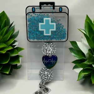 Medical Bag Shaker Badge Reel