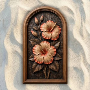 Baroque Floral Rosette STL Model: CNC Router Carving - Etsy