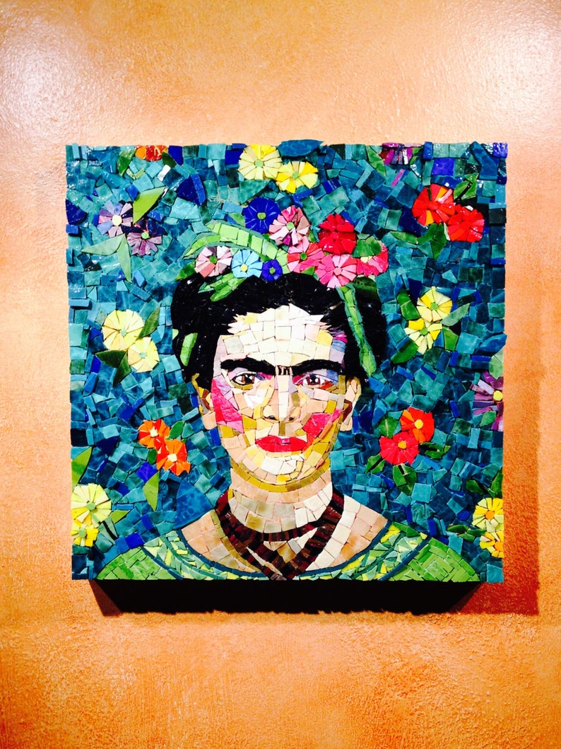 Flowers for Frida Mosaic Art Frida Kahlo NOT AVAILABLE | Etsy