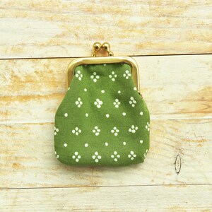 Mini kiss lock coin purse tiny wallet clip frame change purse ear bud case lipstick purse light pink yellow gold frame bridesmaid kids gift