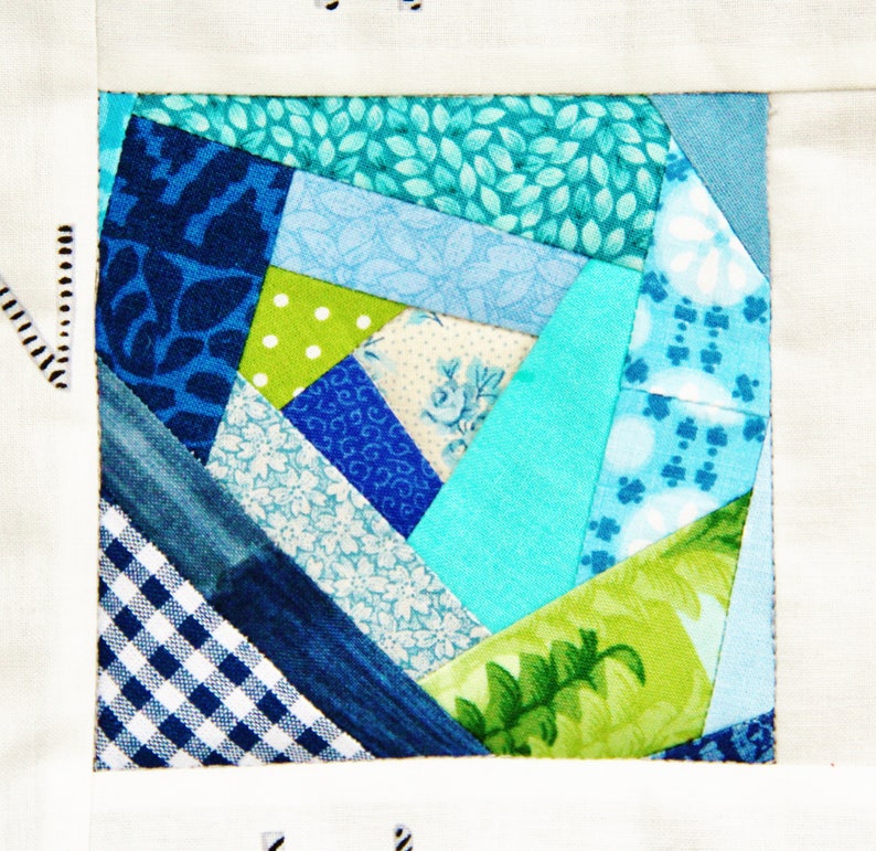 Quilt baby patchwork newborn modern crib pram stroller bedding mini blue white navy green black alphabet number nursery boy baby shower gift