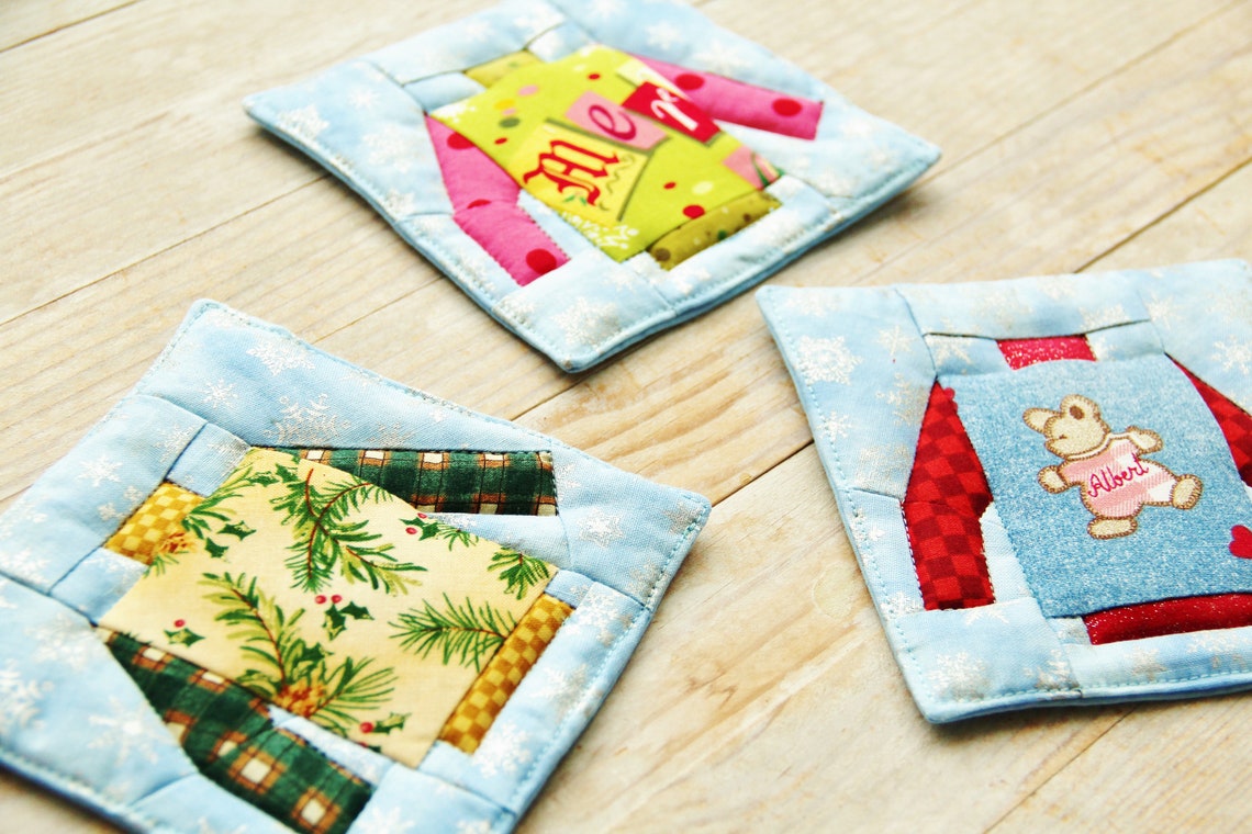 Ugly Christmas Sweater Quilt Block Pattern PDF Instant Etsy