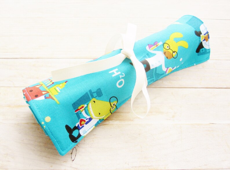 Roll up Pencil Case Crochet Hook Case Paintbrush Makeup Brush Etsy