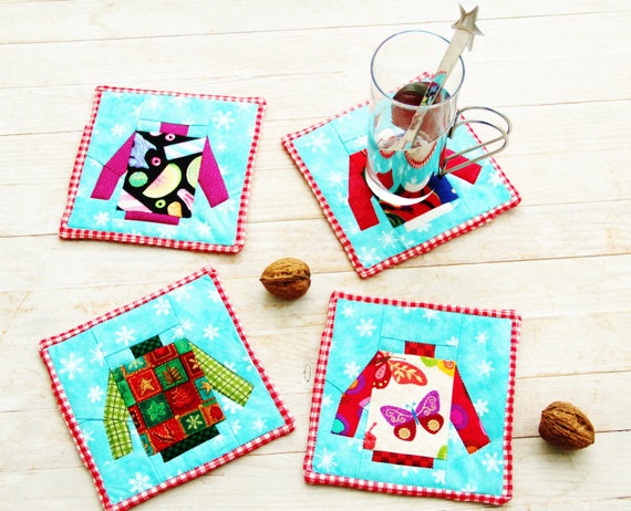 Ugly Christmas Sweater Quilt Block 