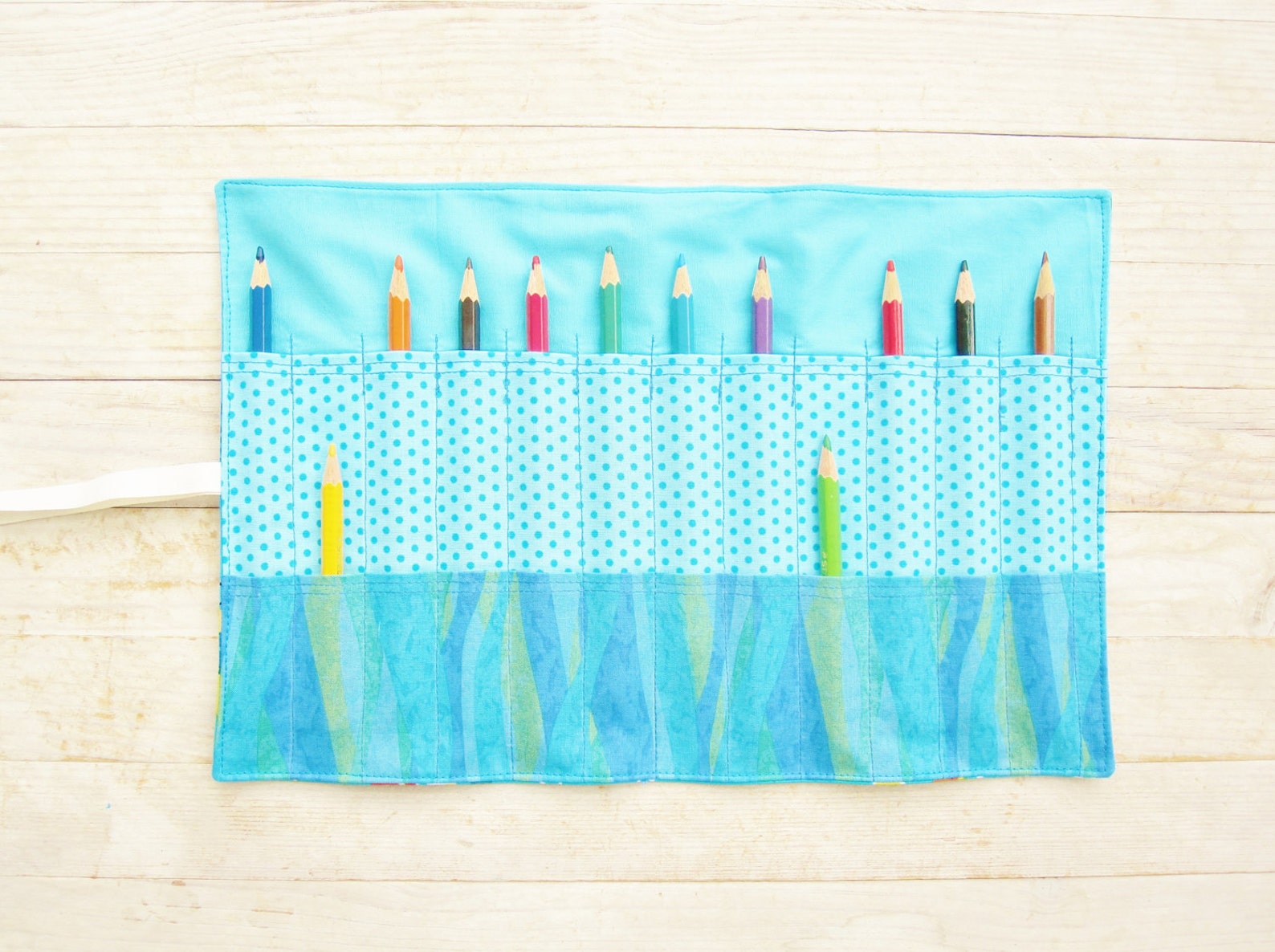 Roll up Pencil Case Crochet Hook Case Paintbrush Makeup Brush Etsy