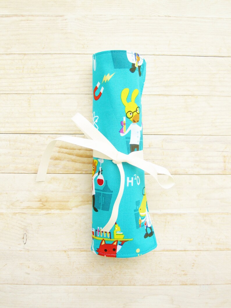 Roll up Pencil Case Crochet Hook Case Paintbrush Makeup Brush Etsy