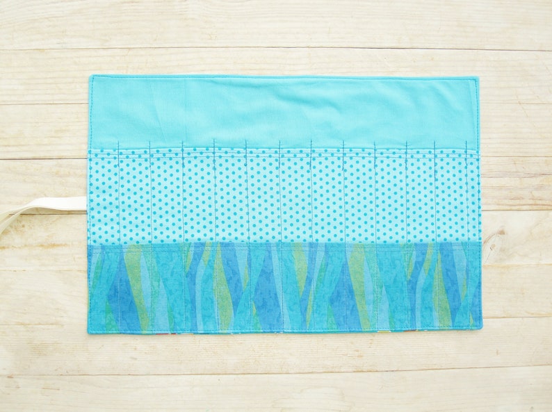 Roll up Pencil Case Crochet Hook Case Paintbrush Makeup Brush Etsy