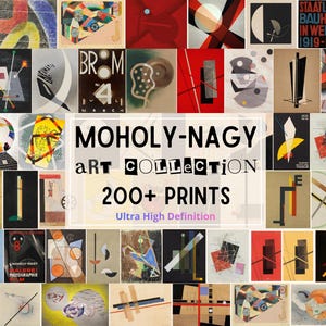 200+ Laszlo Moholy-Nagy Digital Artworks, Bauhaus Prints, Ultra HD 10k+ Abstract & Photogram Downloads, Modernist Wall Art, Ready-to-Print