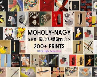 200+ Laszlo Moholy-Nagy Digital Artworks, Bauhaus Prints, Ultra HD 10k+ Abstract & Photogram Downloads, Modernist Wall Art, Ready-to-Print