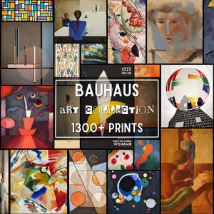 1300+ Bauhaus Digital Art Prints, High-Def Downloads, Modernist Paintings by Klee, Kandinsky, Moholy-Nagy, Schlemmer, van Doesburg