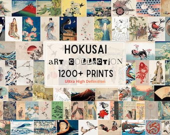 1200+ Hokusai Prints, Ultra High-Def 10K+ Japanese Woodblock Art, Ukiyo-e Digital Downloads, Edo Period Art, 江戸時代浮世絵, 葛飾北斎, 冨嶽三十六景