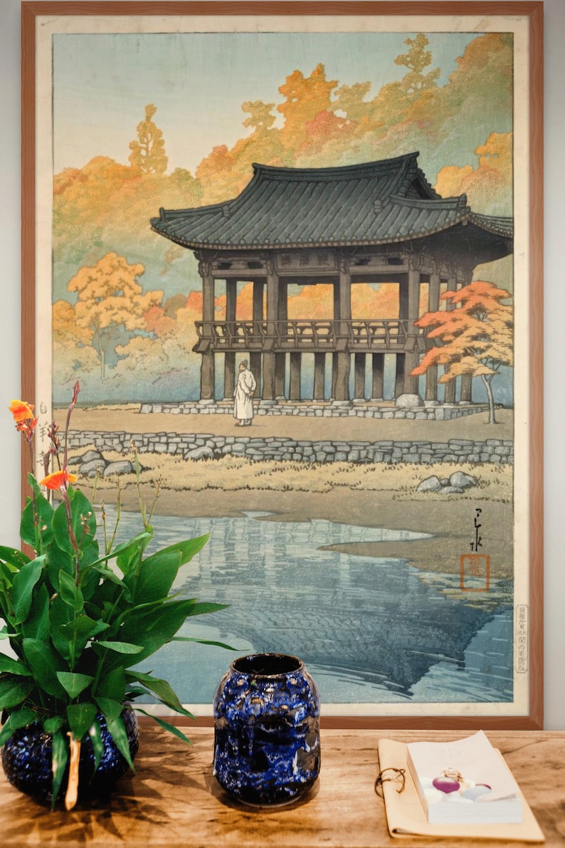 400+ Kawase Hasui Prints 10K+ Ultra HD, Shin-Hanga Japanese Woodblock Landscapes, Ukiyo-e Art, 川瀬巴水浮世絵, 川瀬巴水デジタル版画 image 10
