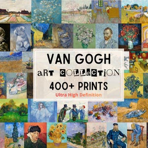400+ Vincent van Gogh-schilderijen en -tekeningen, 10K+ Ultra HD-kunstcollectie, postimpressionistische meesterwerken