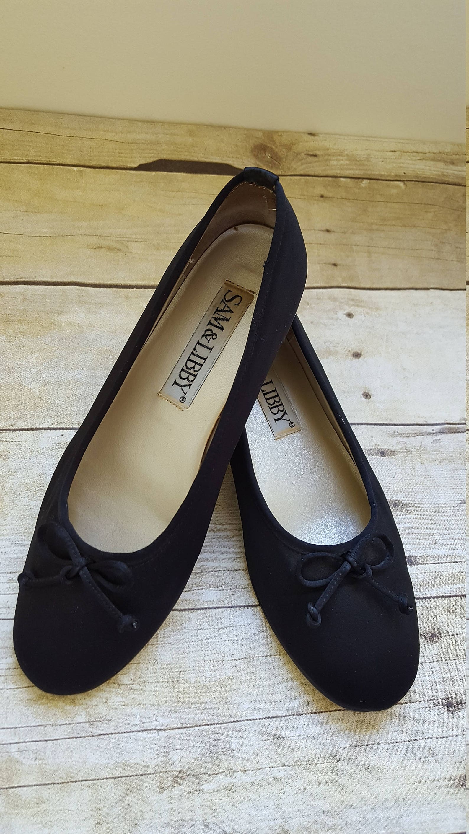 simple black flats