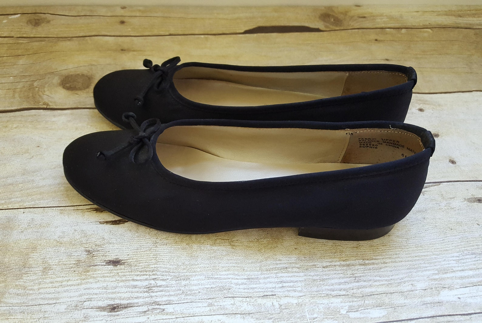 simple black flats