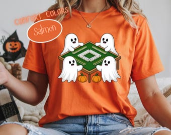 Halloween Ghost Mahjong Shirt, Spooky Mahjong Sweatshirt, Cute Ghost Pumpkin Fall Tee, Funny Mahjong Lover Top, Halloween mahjong fall shirt
