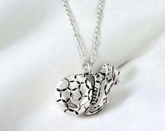 Silber 925 Fußball-Ball-Anhänger, Sportschmuck, Fußballschuh-Halskette, Fußball-Liebhaber-Geschenk, Geschenk für Fußballspieler, Team-Geschenke