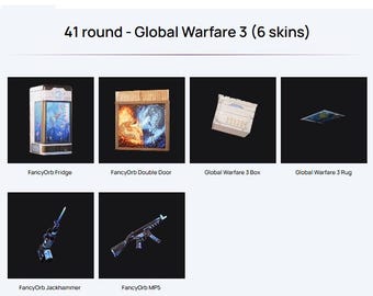 RUST - Twitch Drop - 41 ROUND - 6/6 SKINS Steam only