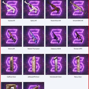 RUST - Twitch Drop - 42 ROUND - 14/14 SKINS Steam only