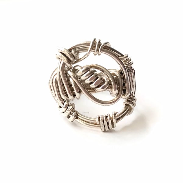 Space Cadet Sterling Silver Ring