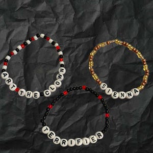 Pulsera inspirada en el terror: Horror Art the Clown, Sienna