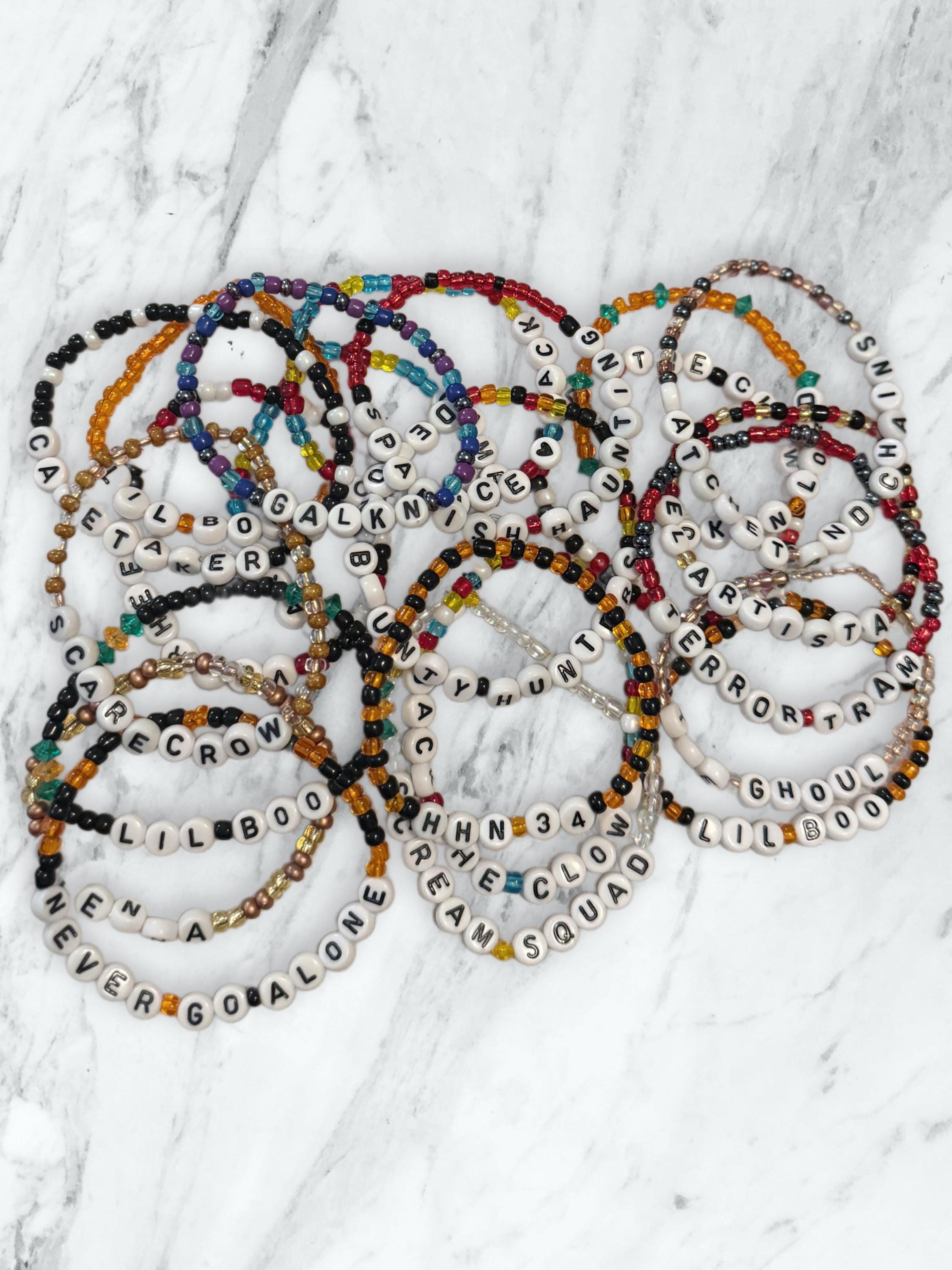 Halloween Horror Bracelet: Haunted Houses, Gifts for Horror Fans