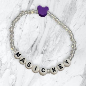Magische armbandcollectie, fandomsieraden, themaparkaccessoires, kies je kleurbedel