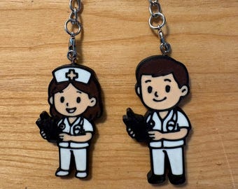 The Little Nurse Keychain – Gift for Nurses, Students & Healthcare Workers
