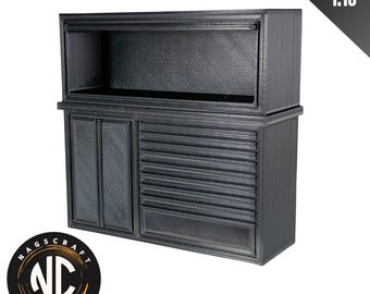 Miniature 1:18 Scale Mechanic Workstation Toolbox Model for Diorama by Nagscraft