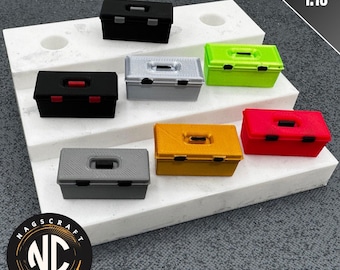 Toolbox 1/18 Scale Garage Diorama Accessory by NagsCraft Miniatures