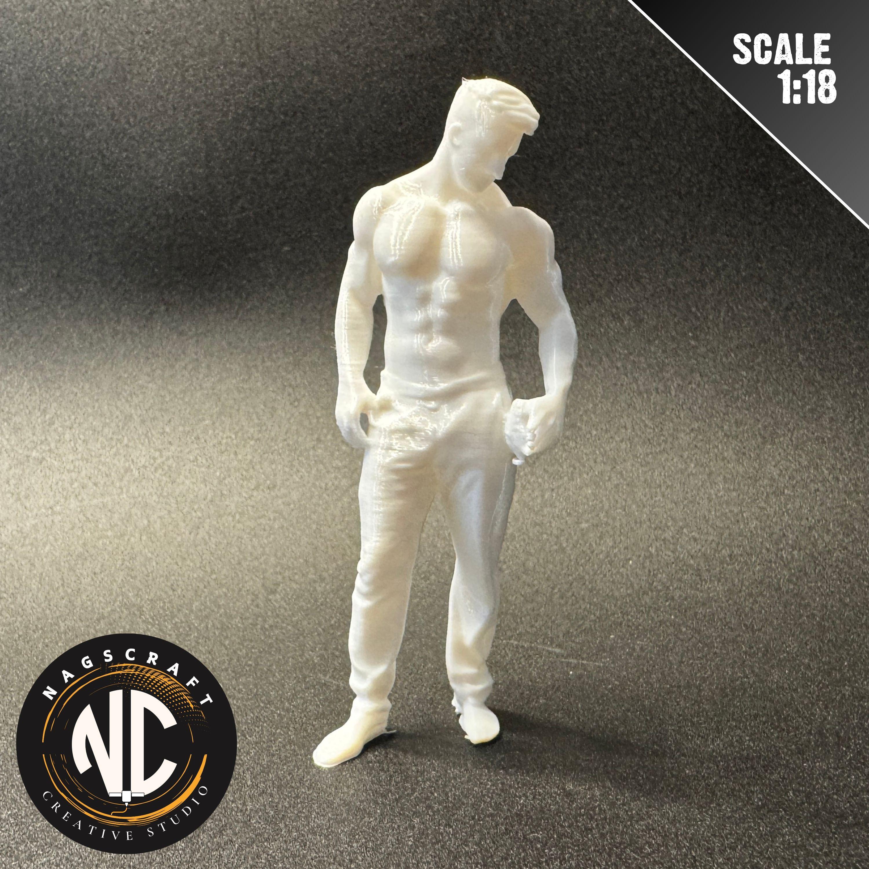 Bodybuilder figurine - Etsy 日本