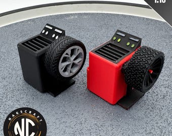 Miniature Figure 1:18 Scale Tire Balancer for Garage Diorama by Nagscraft