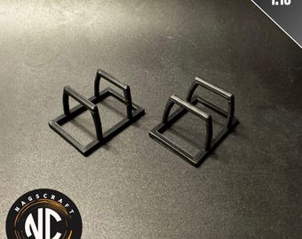 2ct Miniature 1:18 Scale Engine Floor Stand Garage Accessory Model by Nagscraft