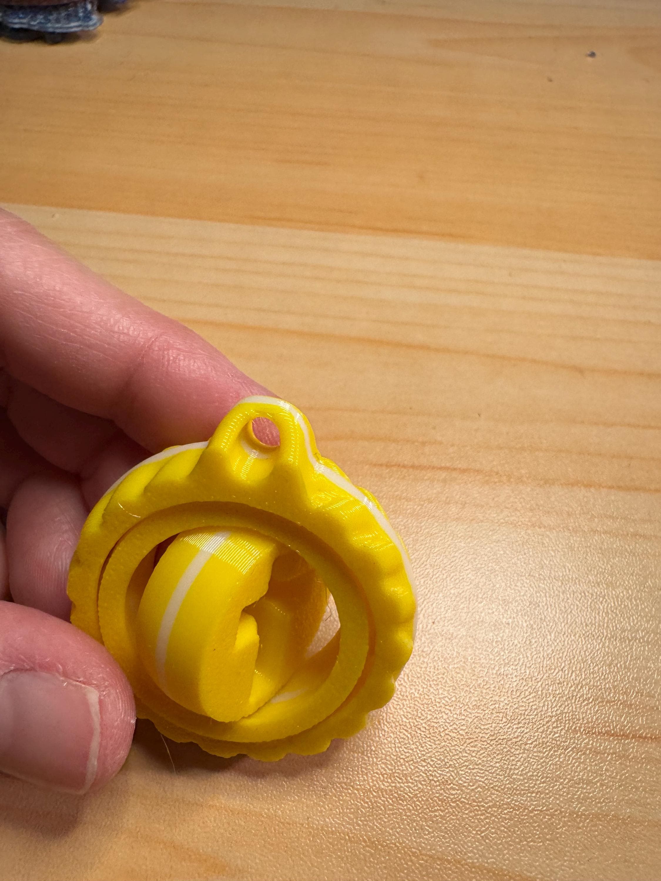 Gyroscopic Keychain 3d Printed Fidget Gyroscopic Keychain - Etsy