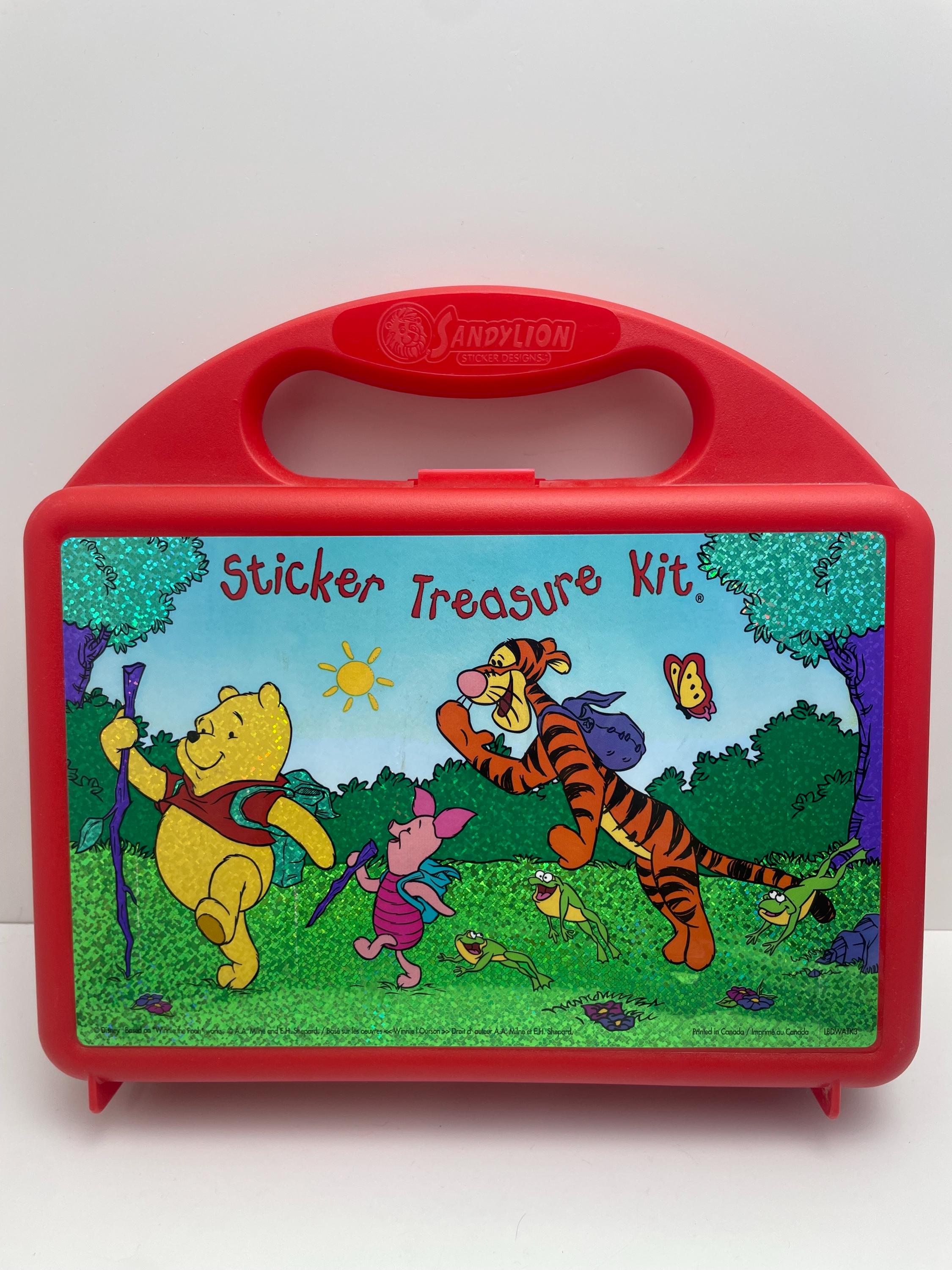 Sandylion bear sticker treasure kit ケース Sandylion Bear Sticker Treasure Kit - Collector Case 1995