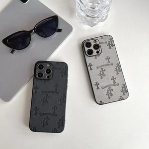 CH inspirierte Handyhülle, Gothic iPhone Hülle, Goth Handyhülle, iPhone Hülle für iPhone 11 12 13 14 15 16 Plus Pro Max, Geschenk für Sie, Ihn