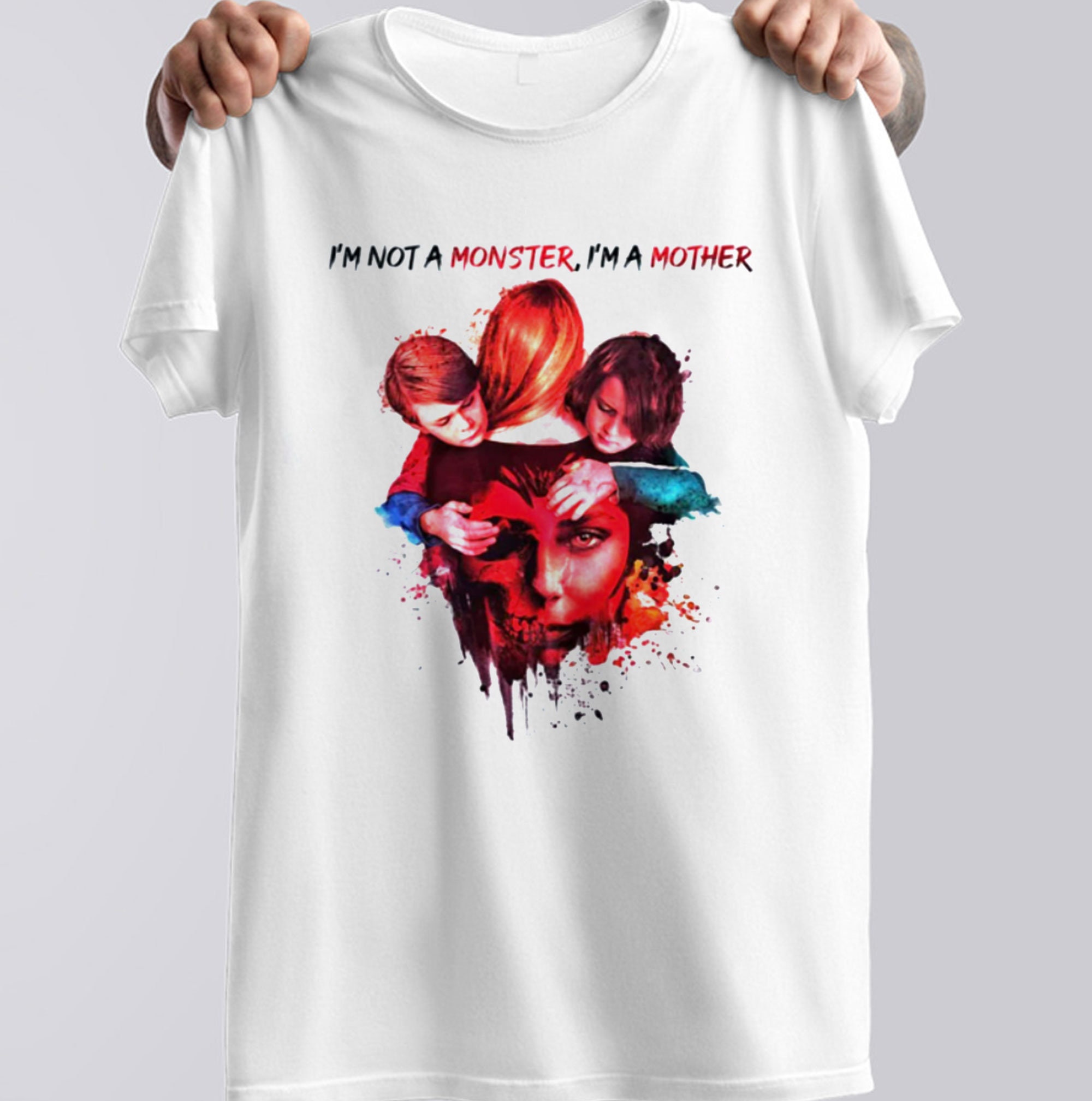 Discover Scarlet Witch Im Not A Monster Im A Mother T-shirt, Dr Strange 2 MCU, Scarlet Witch Billy & Tommy Tee