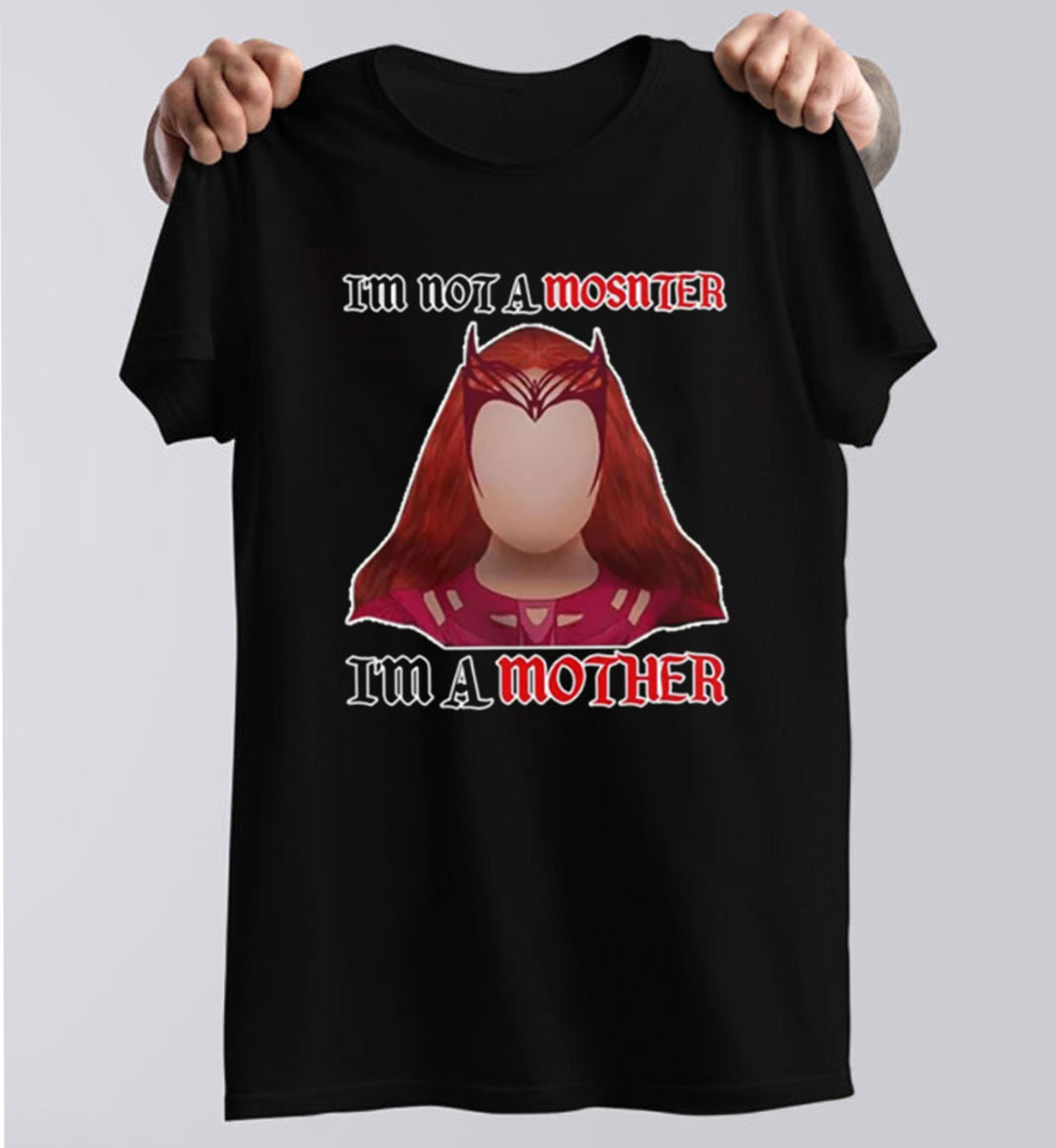 Discover Im Not A Monster Im A Mother Shirt Scarlet Witch 2022, Scarlet Witch Tshirt