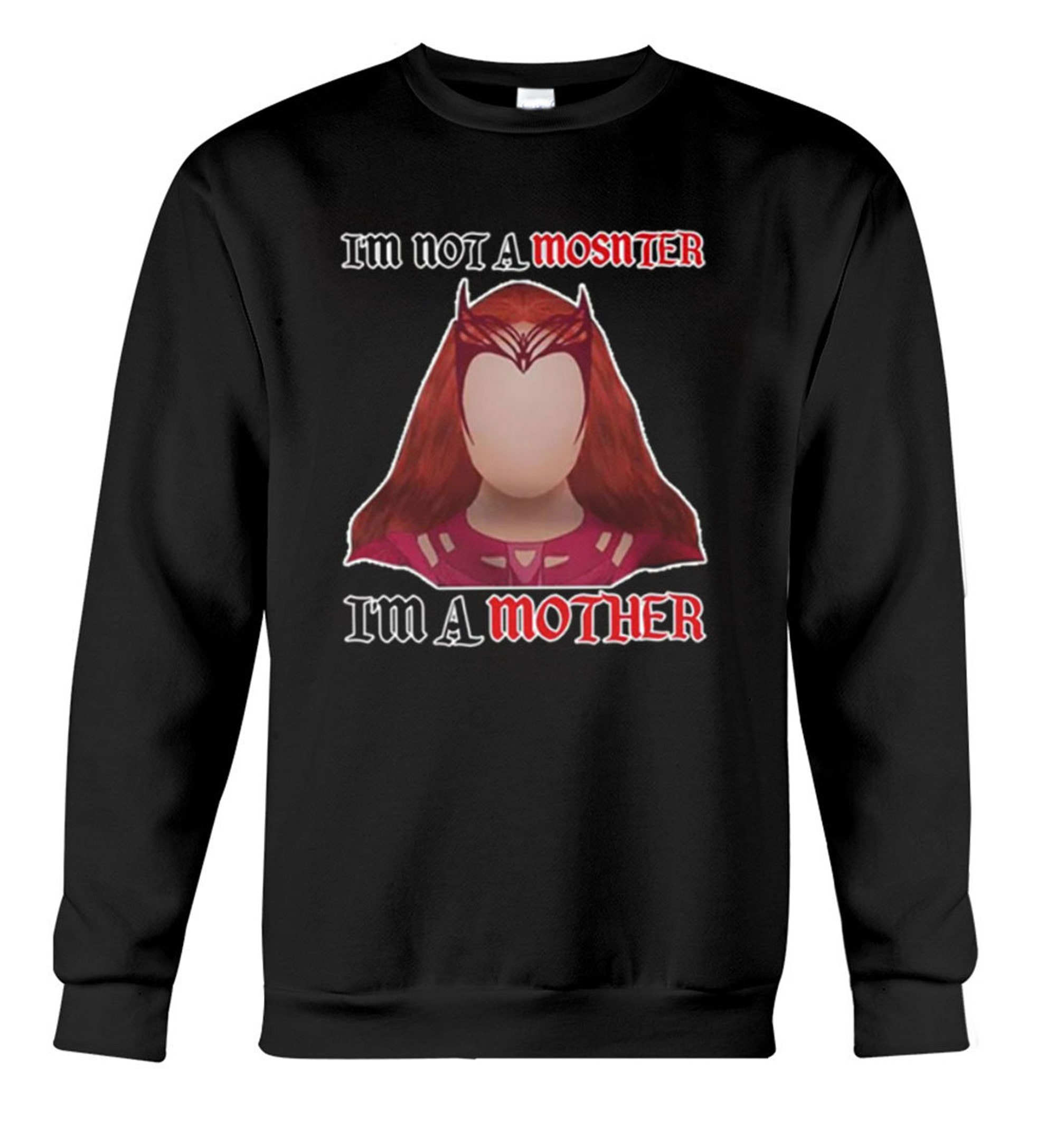 Im Not A Monster Im A Mother Shirt Scarlet Witch 2022, Scarlet Witch Tshirt