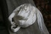 FIBER: Tussah Silk Roving Top 4 oz Combed Fiber Bleached White 4 ounces 