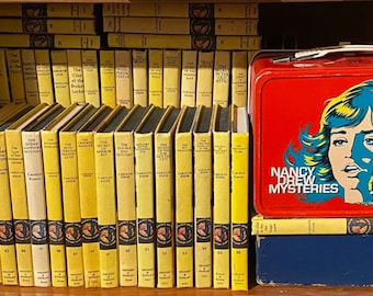 Nancy Drew Books by Carolyn Keene Yellow Matte With Black on White Endpapers - Lots to Choose From