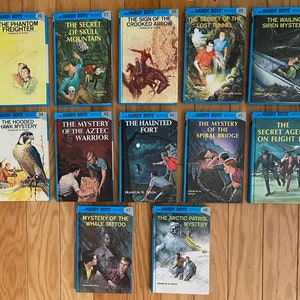 Nancy Drew Hardy Boys Books: Newer, Glossy Flashlight Hardcovers Paperbacks Cameo, Ex-Library Lots to Choose From image 4