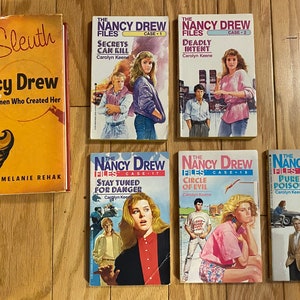 Nancy Drew Hardy Boys Books: Newer, Glossy Flashlight Hardcovers Paperbacks Cameo, Ex-Library Lots to Choose From image 5