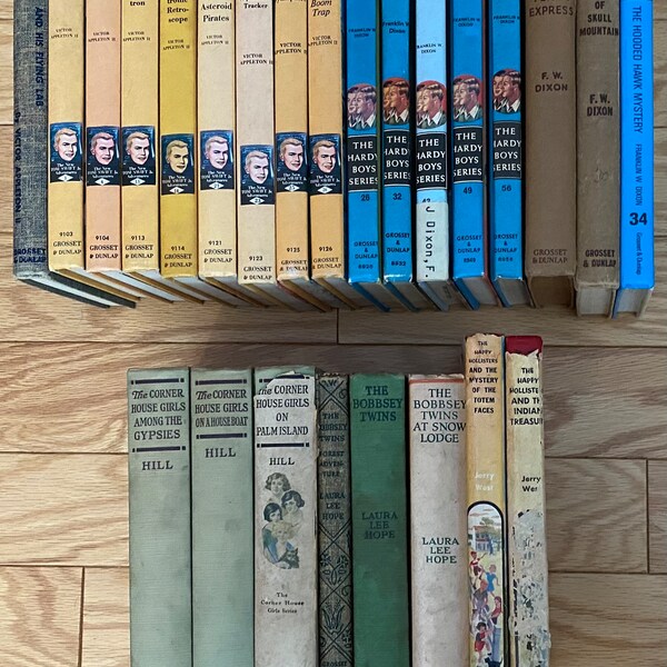 Tom Swift, Corner House Girls, Bobbsey Twins, Happy Hollisters - Lots to Choose From