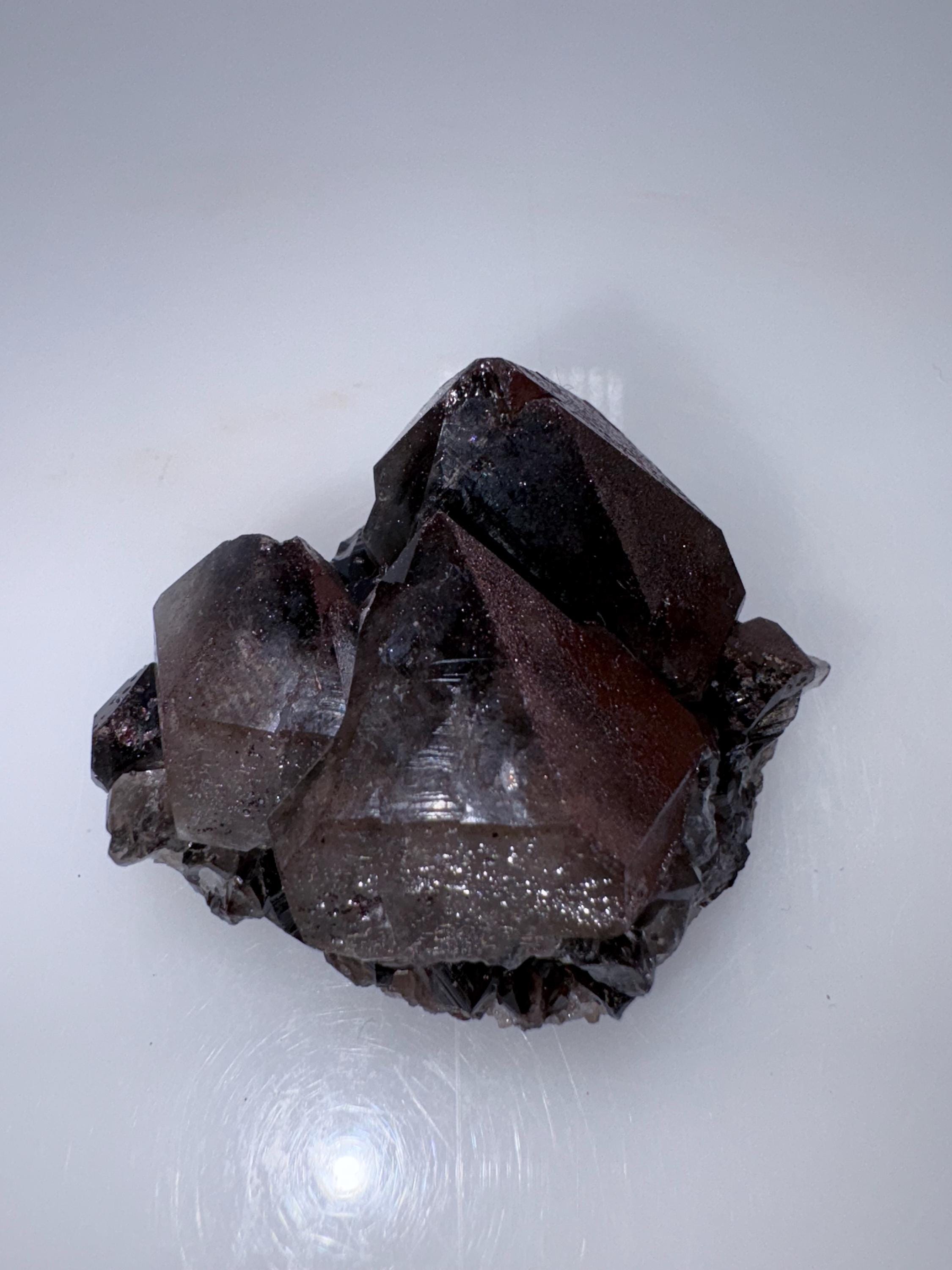 スモーキークォーツ天然鉱物結晶標本 ダルビーティ スコットランド