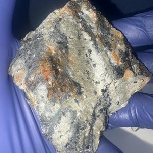 Arsenopyrite lovely specimen Barrats Zawn. Endelion Cornwall Natural crystals minerals decor healing mineral specimens