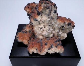 Descloizite Dolomite natural minerals crystals Tsumeb Mines Namibia South West Africa