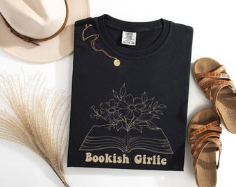 Cadeau voor boekenliefhebber, cadeaus voor boekenliefhebbers, schoolse cadeaus, boekenshirt, comfortkleurenshirt, leesshirt, bibliothecariscadeau, leesgrage shirt