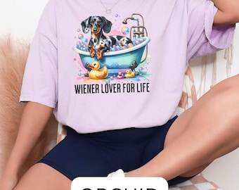 Dachshund Lover Shirt: Playful Sausage Dog Tee