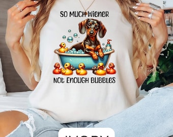 Dachshund Shirt: Playful Sausage Dog Tee, Doxie Lover Gift